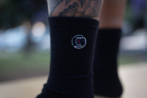 Black Crew Sock 5 Pack